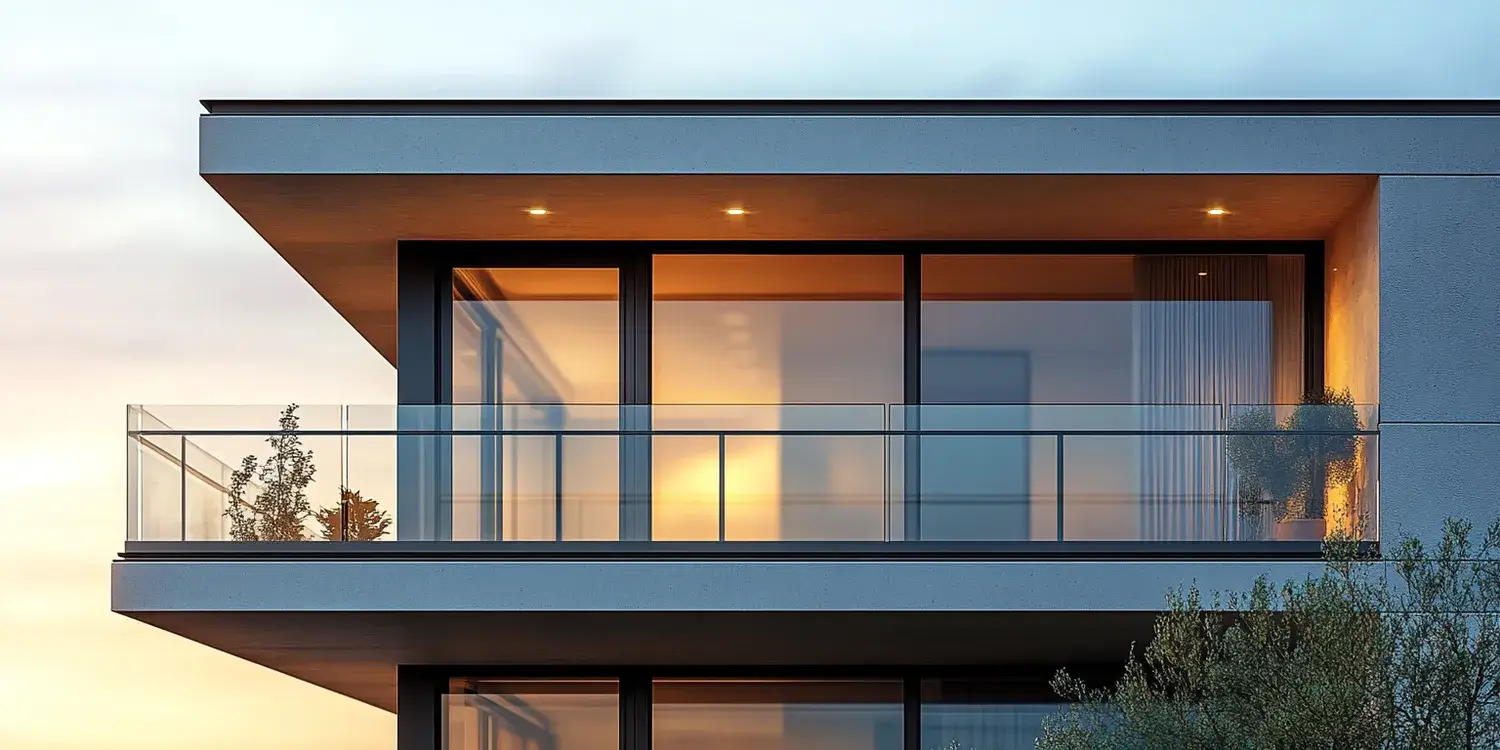 Balustrady szklane wewnętrzne Warszawa