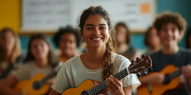 Co łatwiejsze ukulele czy gitara?